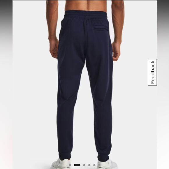 Under Armour Sportstyle Men's Navy Blue Midnight Joggers M-272 Sz 2XL - Picture 4 of 14